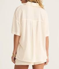 Tinsley Linen Shirt Sea Salt