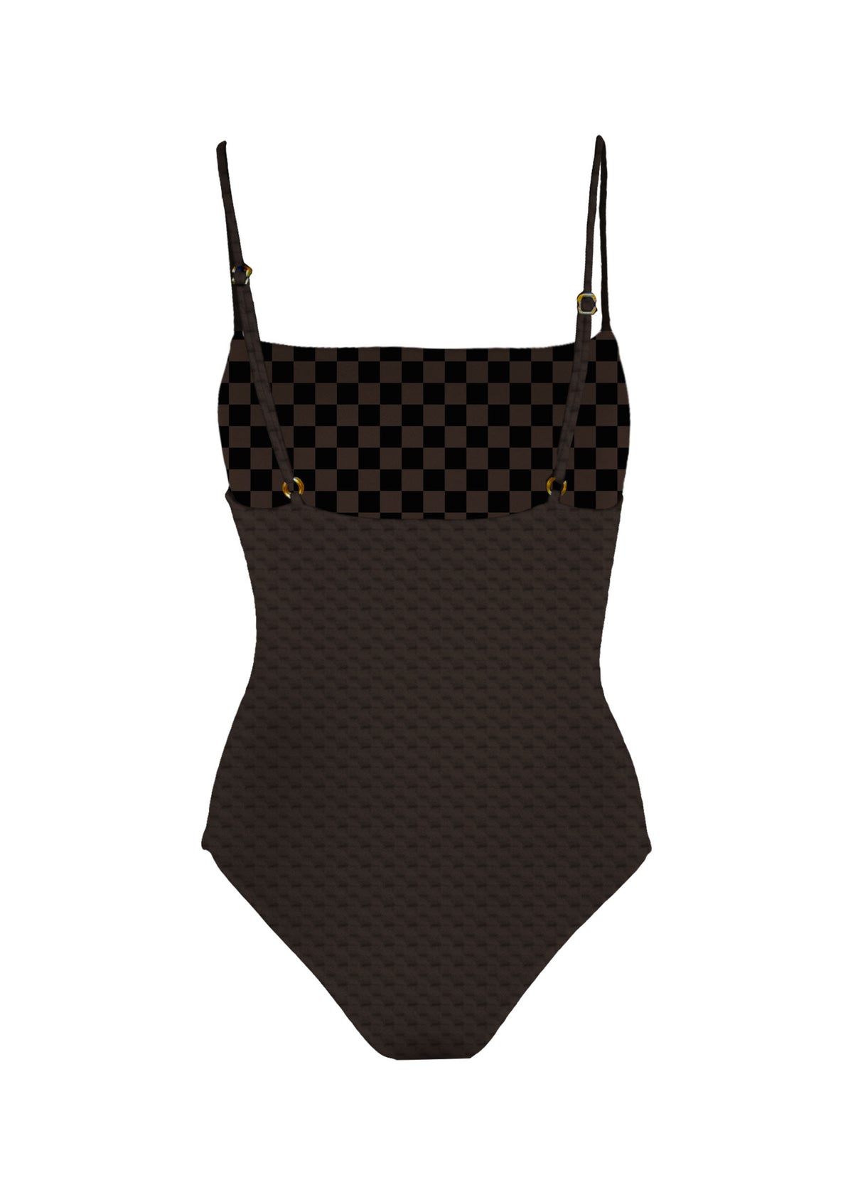 Mod Bodysuit Cocoa Bean Terry