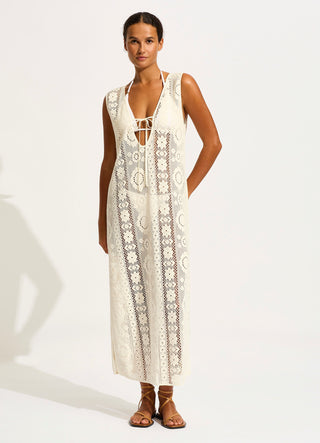 chinese dress ladies HT 360 Collective - Crochet Cover Up main image 0