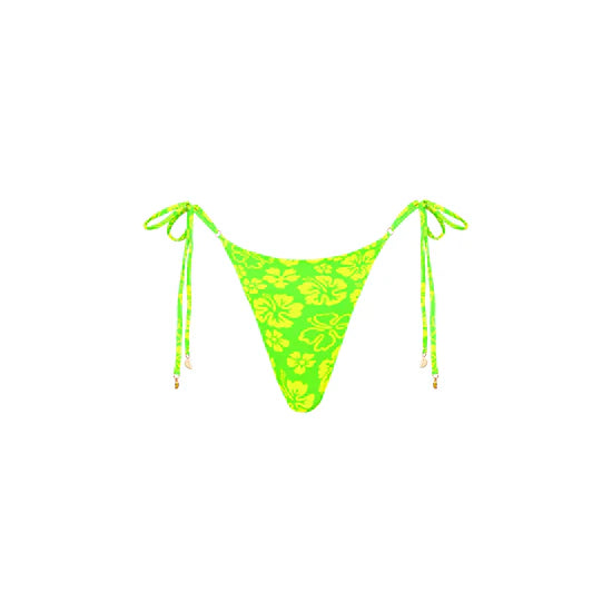 Thong Tie Side Bottom Aloha Lime