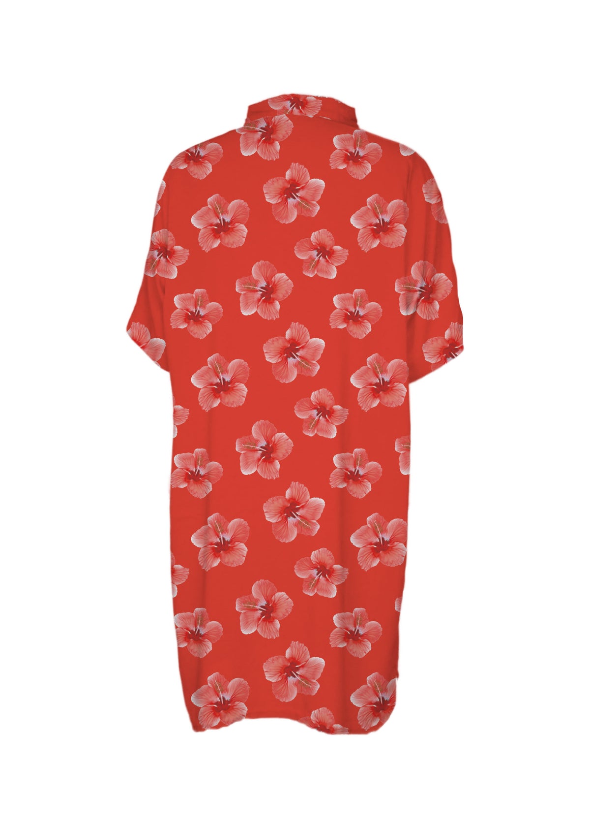 Dylan Dress Strawberry Hibiscus