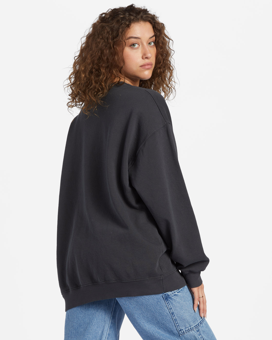 Ride In Oversized Crewneck Black Sands 3