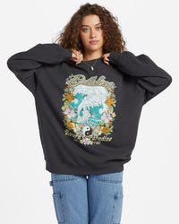 Ride In Oversized Crewneck Black Sands 3