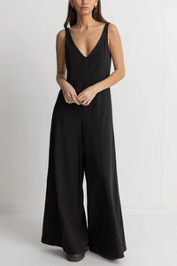 Kiki Wide Leg Jumpsuit Black