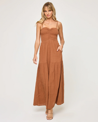 Mallorca Dress Brown Sugar