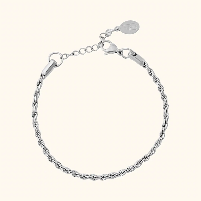 Silver Rop Bracelet