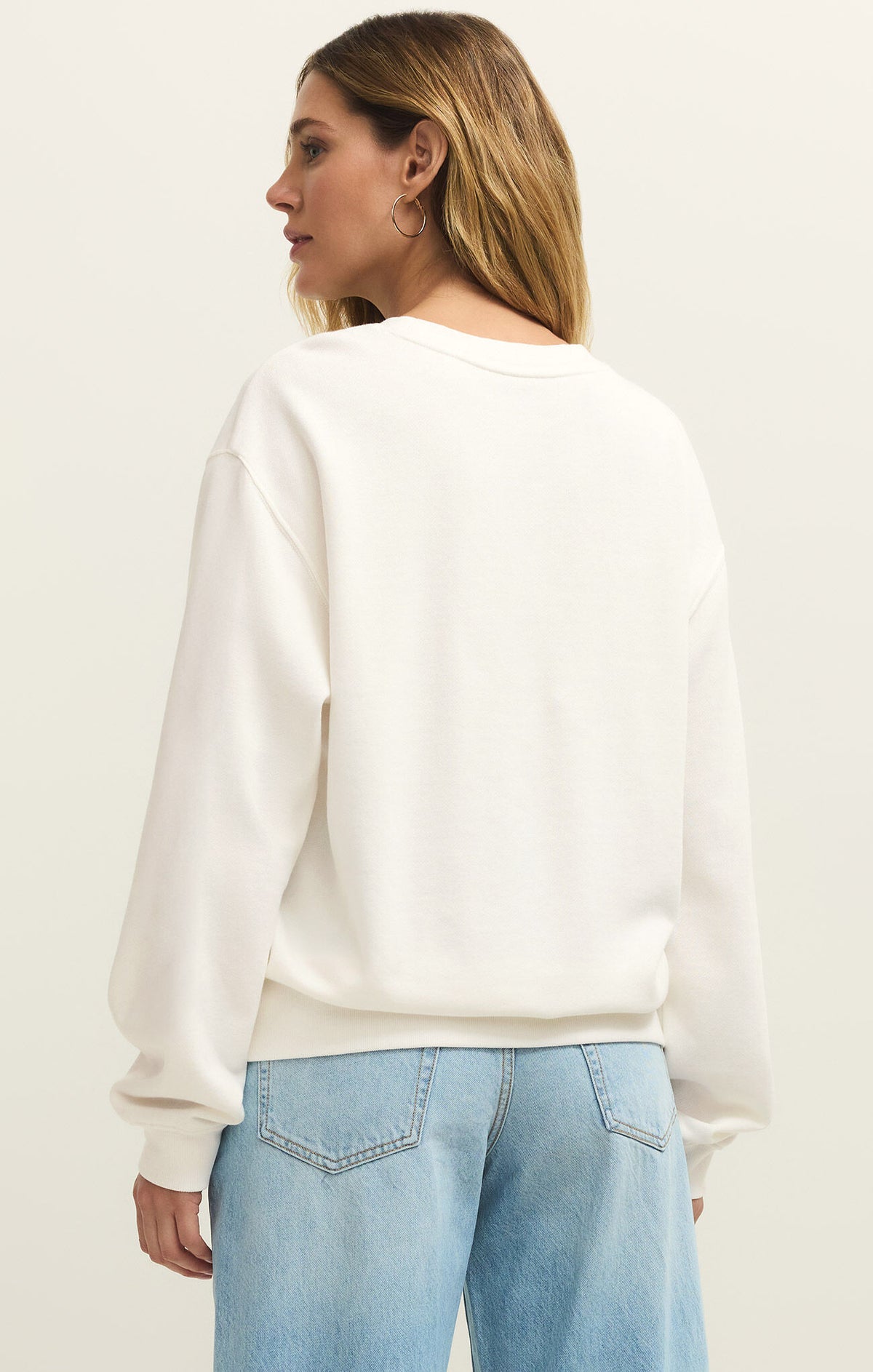 Aloha Boyfriend Sweatshirt Sea Salt