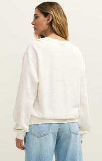 Aloha Boyfriend Sweatshirt Sea Salt