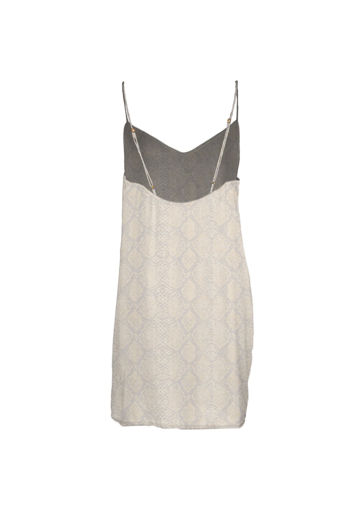 Aria Dress Pearl Python