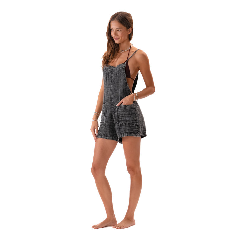 Vintage Black Romper