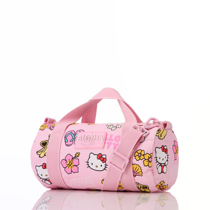 Hawaii Kawaii Mini Mini Duffle Icons Black/Pink
