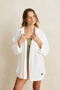 Essential Oversized Shirt White