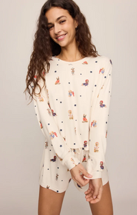 Team Player Long Sleeve Top Sandstone