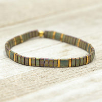 GRASSLANDS - Tila Bead Bracelet | Single: 6.50 Inches - M