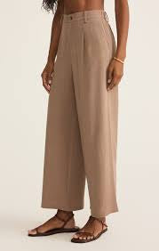 Vista Linen Pant Iced Coffee