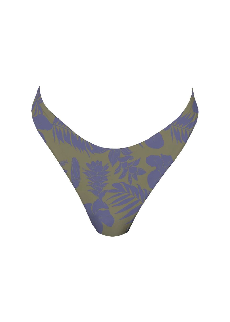 High Hip Bottom Olive Oasis