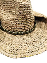 The Dallas - Raffia Fedora Hat