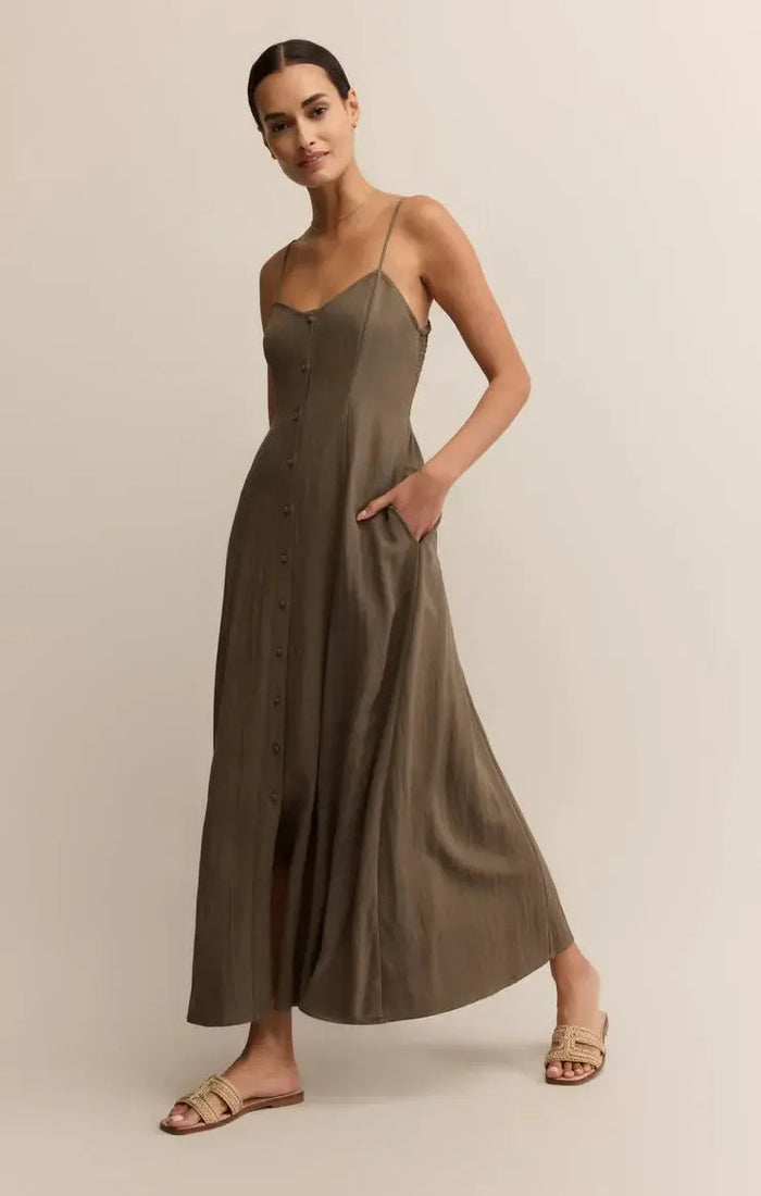 Angel Eyes Midi Dress Tiki