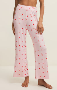Luxe Heart Pant Pink Marshmallow
