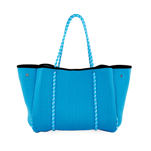 Large Neoprene Tote Baby Blues