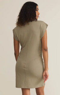 Camino Mini Dress Dusty Palm