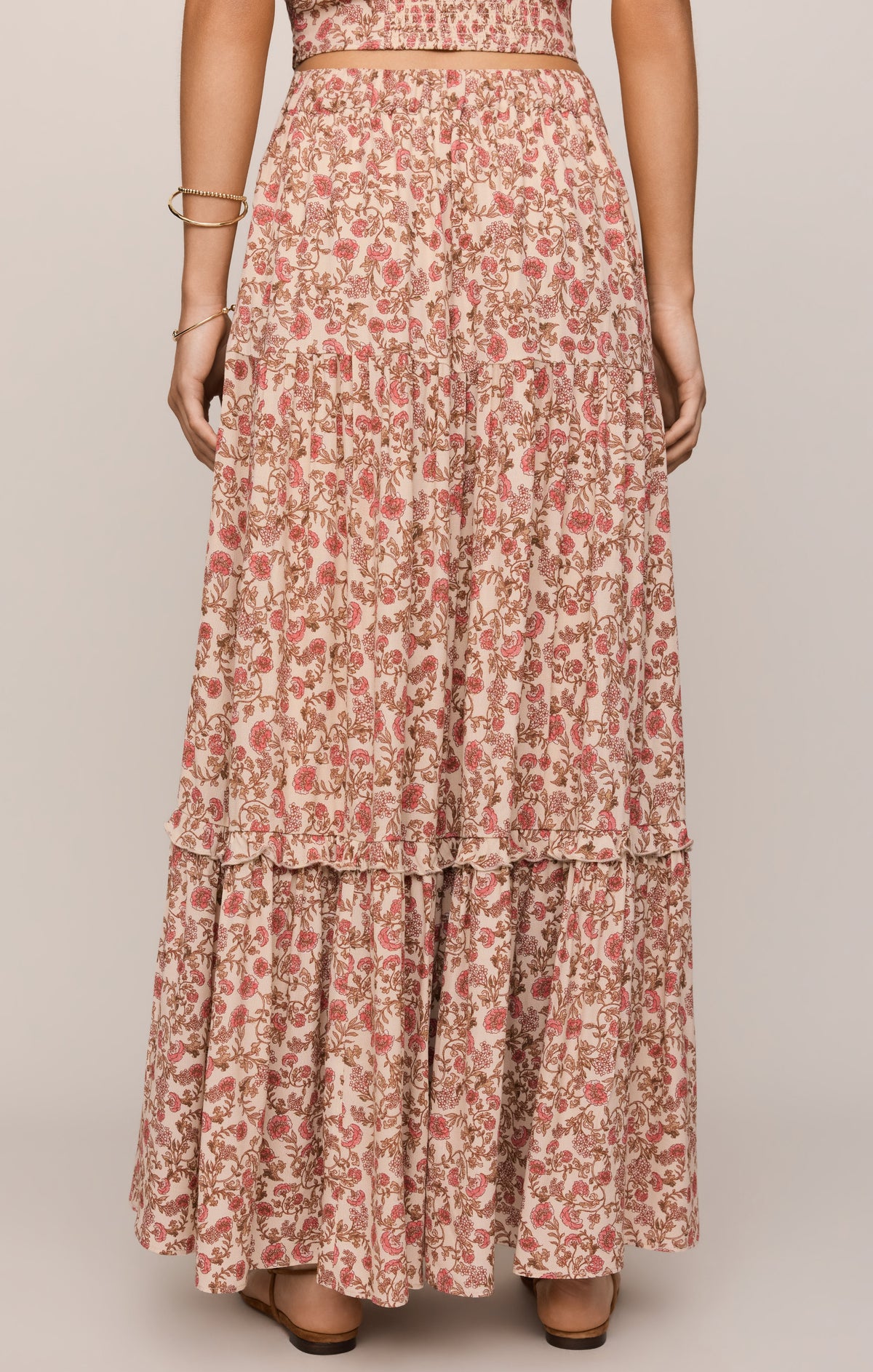 Mora Maxi Skirt Sandshell