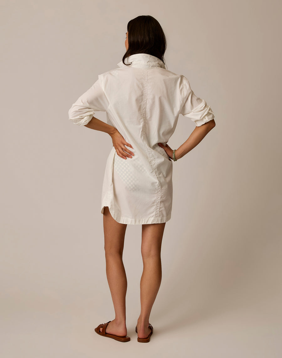 Jules Poplin Dress Cloud