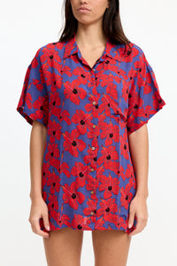 Aloha Shirt Dress Velzy
