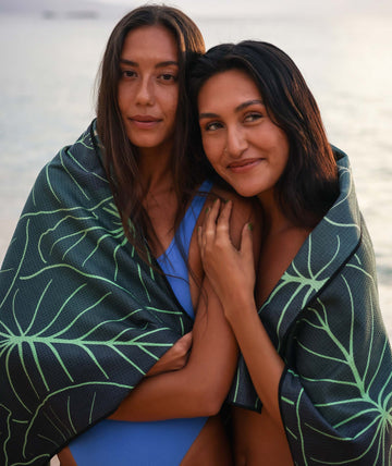 Beach Towel Green Kalo