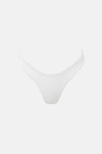Broderie HI Cut Pant Off White