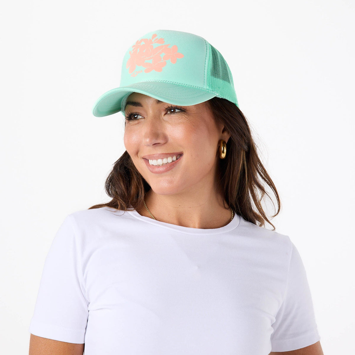 Melia Trucker Hat Splash