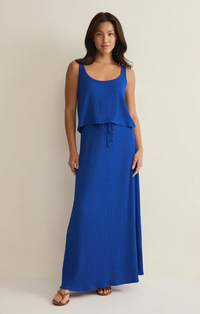 Idris Maxi Skirt Nautical Blue