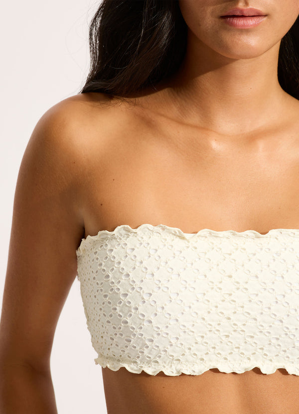 Daydreamer Tube Top Vanilla