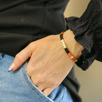 CITY LIGHTS - Tila Bead Bracelet | Single: 6.25 Inches - S