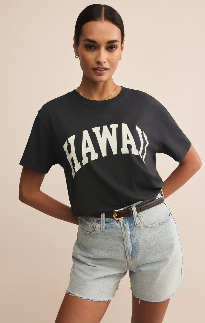 Boyfriend Hawaii Tee Black