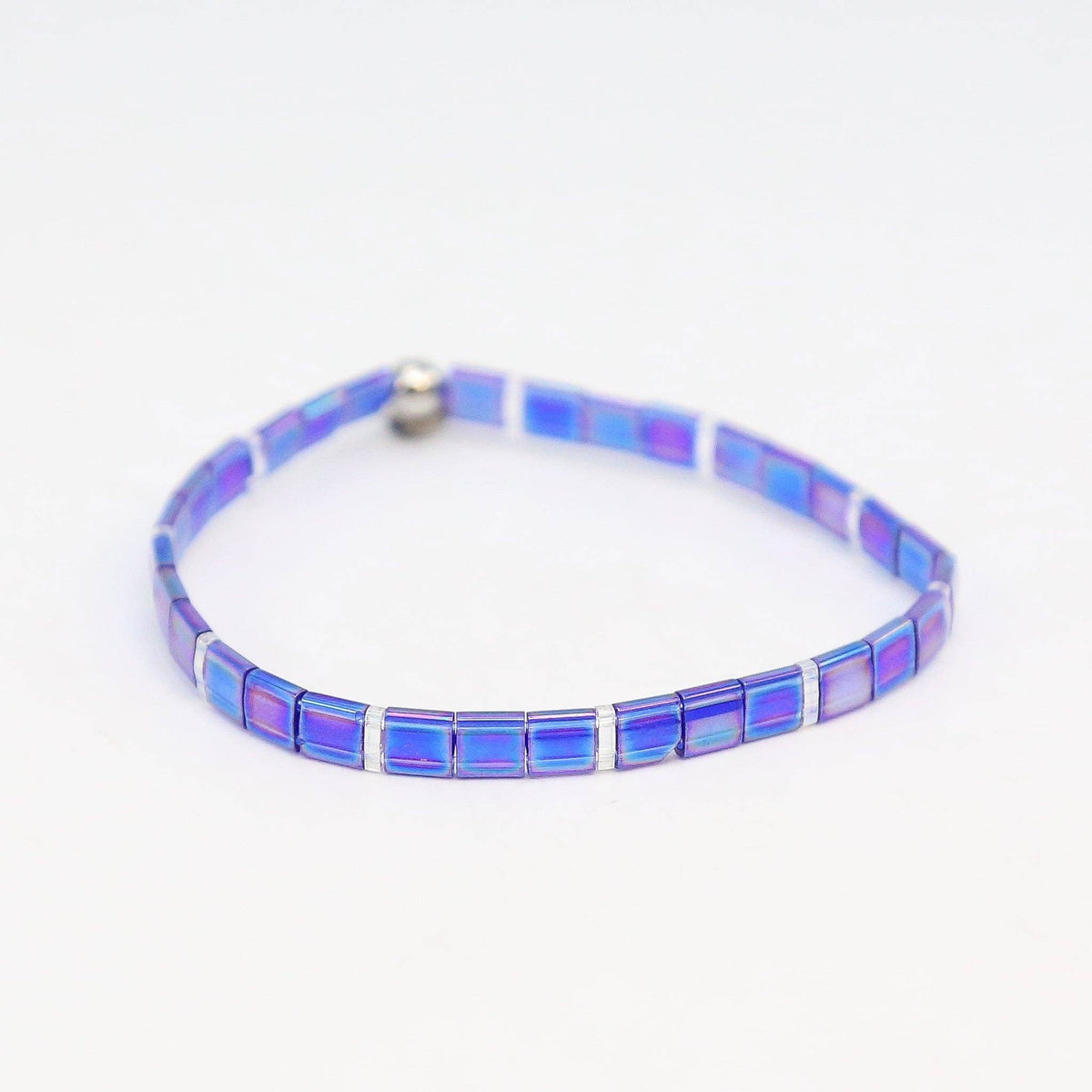 NIGHT - Tila Bead Bracelet | 6.25 Inches - S