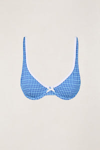 Lola Check Underwire Blue