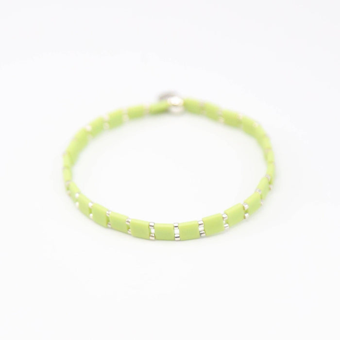 Lucky- Tila Bead Bracelets: 6.25 inches - S