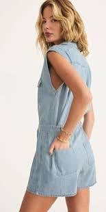 Dash Luxe Denim Romper