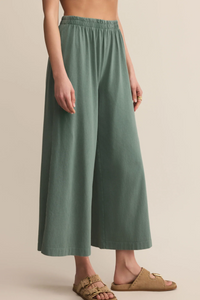 Scout Jersey Crop Flare Pant Hunter Green