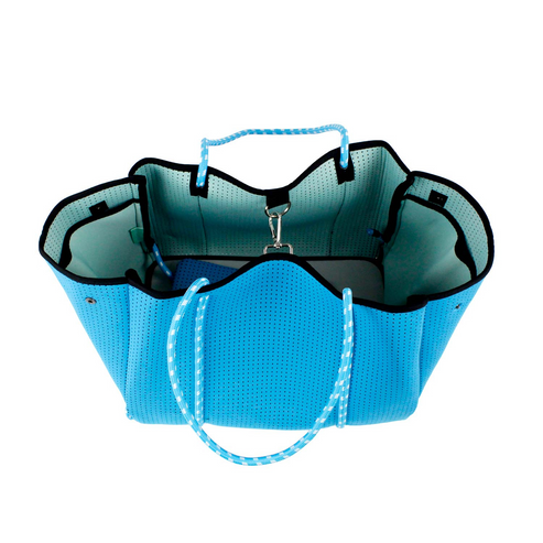 Large Neoprene Tote Baby Blues