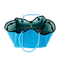 Large Neoprene Tote Baby Blues