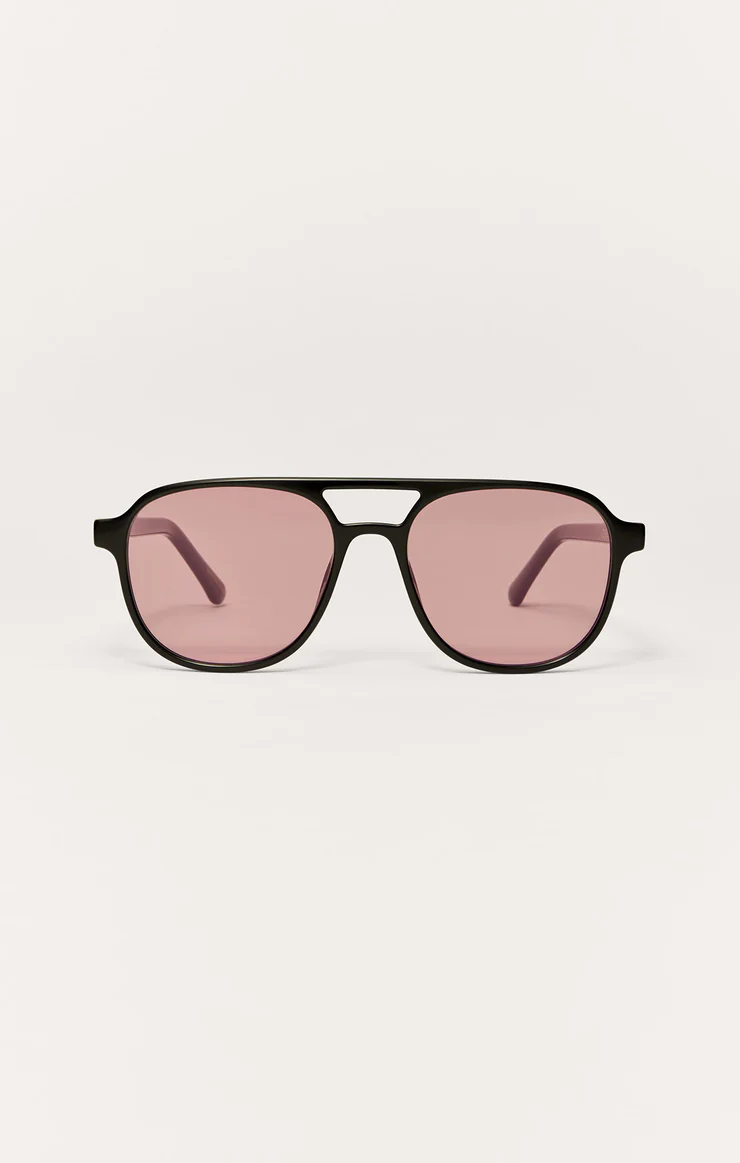 Tourist Sunglasses Black/Pink