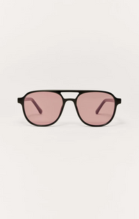 Tourist Sunglasses Black/Pink