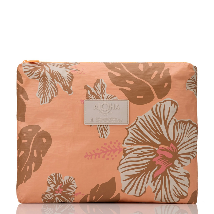 Pape’ete Max Pouch Toffee/Sandstone