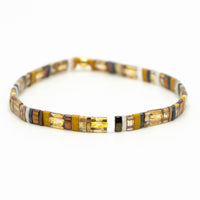 SIERRA GOLD - Tila Bead Bracelets: 6.25 inches - S / Desert Sands