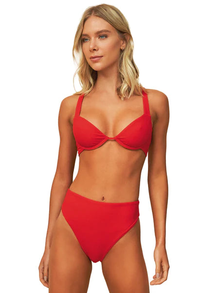 Caylee Top Scarlet Red