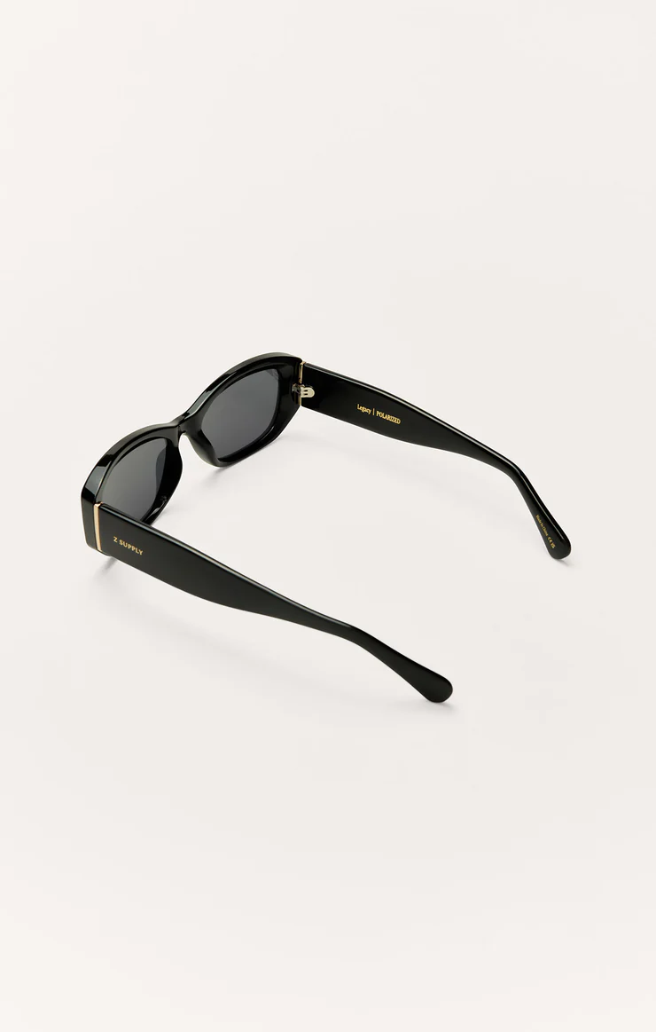 Legacy Sunglasses Polished Black/Grey
