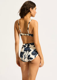 Ruched Front High Waisted Pant Rococo