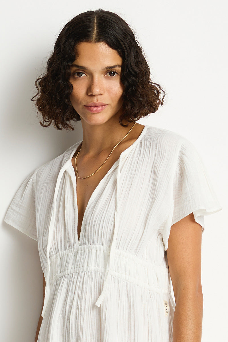 Sunset Short Daydress White